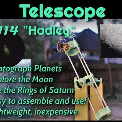 Astronomical Telescope "Hadley" - an easy assembly, high performance Newtonian