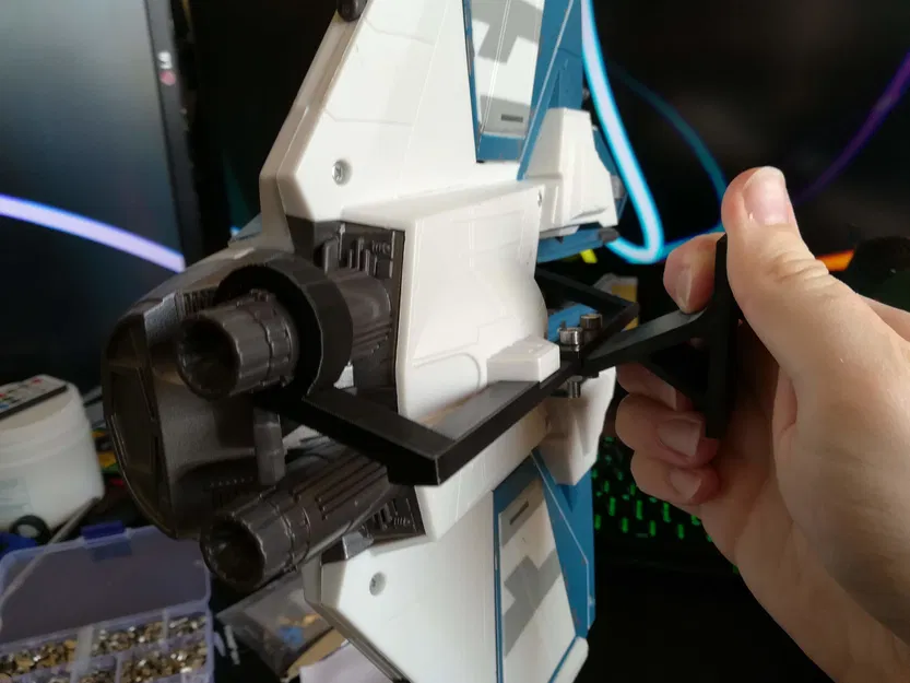 Giá treo tường Chiến đấu cơ Jedi Star Wars - Image 8