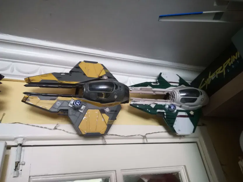 Giá treo tường Chiến đấu cơ Jedi Star Wars - Image 15