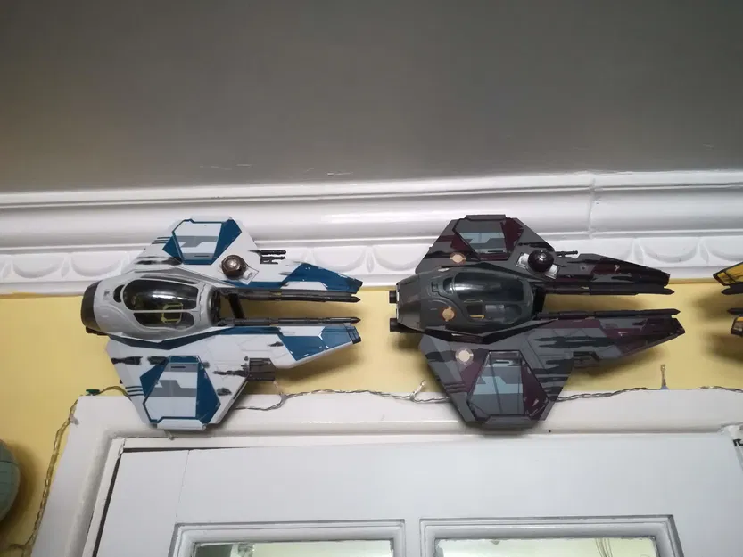 Giá treo tường Chiến đấu cơ Jedi Star Wars - Image 16