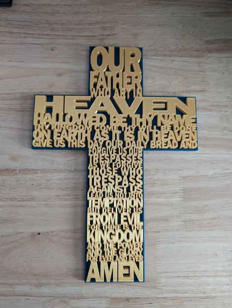 Móc Treo/Giữ Thánh Giá Lạy Cha - Image 1