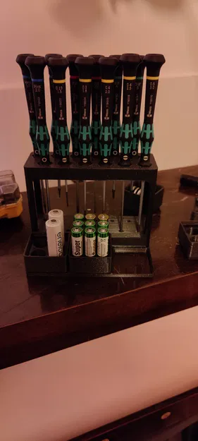 Giá đỡ tua vít Wera cho Gridfinity - Image 1