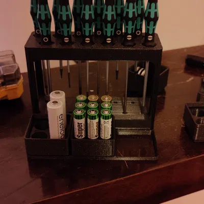 Giá đỡ tua vít Wera cho Gridfinity