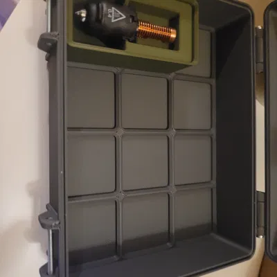 Hộp vòi phun Gridfinity Flashforge Adventurer 5M và 5M Pro