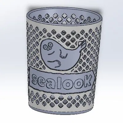 Hộp đựng bút chì hình hải cẩu - hải cẩu - Sealook