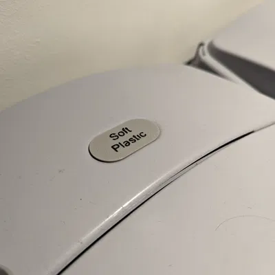 Labels for Addis 40L eco grey bin