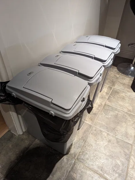 Labels for Addis 40L eco grey bin - Image 5