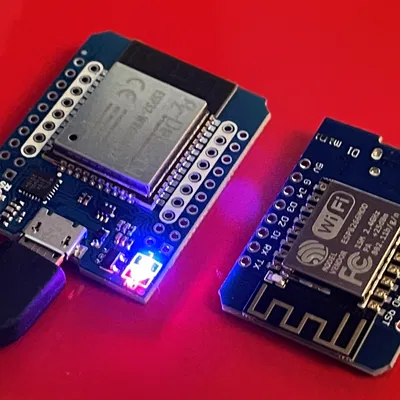 Chế lại để gắn chip ESP32 D1 mini