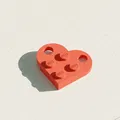 LEGO Trái Tim - Móc Khóa/Dây Chuyền - Thumbnail 1