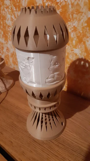Đèn Dân Tộc In 3D Với Lithophane Hình Thú Cưng - Image 9