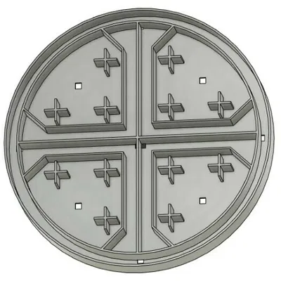 Khuôn Bánh Thánh Lễ Lúa Mì Lên Men Con Đường Tân Cố