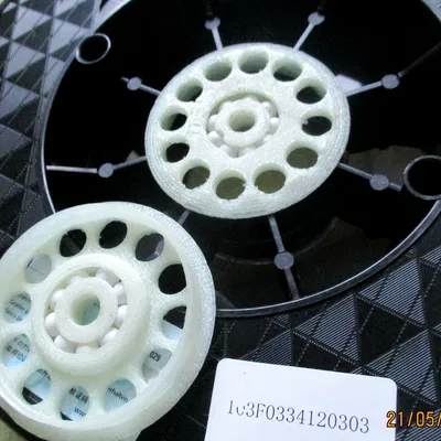 Lõi cuộn dây filament tích hợp ổ bi