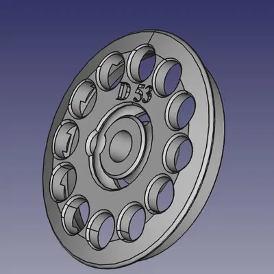 Lõi cuộn dây filament tích hợp ổ bi