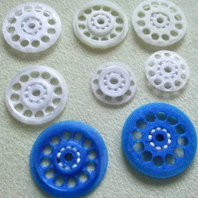 Lõi cuộn dây filament tích hợp ổ bi