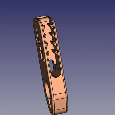 Móc khóa bungee điều chỉnh độ dài cho dây 6mm