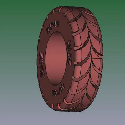 Lốp L-RACE 24 x 43 Dùng Được Cho Lego