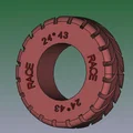 Lốp L-RACE 24 x 43 Dùng Được Cho Lego - Thumbnail 4