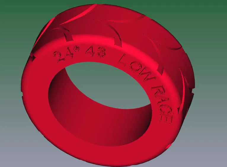 Lốp LOW-RACE 24 x 43 Tương Thích Lego - Image 4