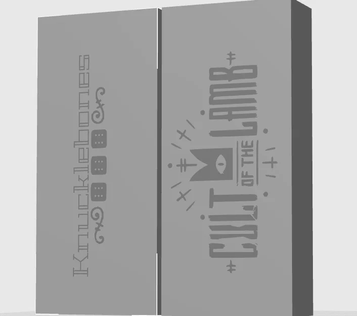 CotL Knucklebones Board Sleeve - Image 1