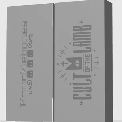 CotL Knucklebones Board Sleeve