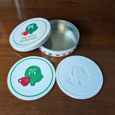 Roost Cafe Coasters - Animal Crossing