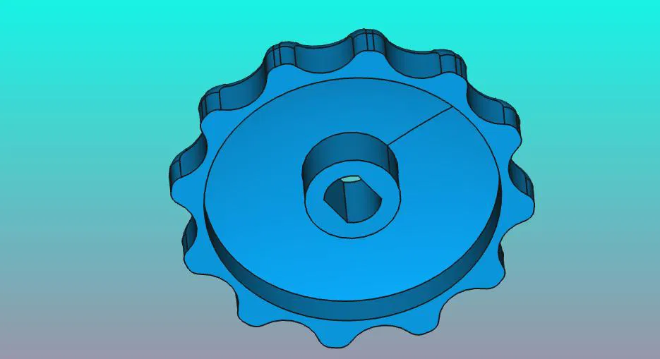 Handrädchen Absperrhahn SW 4,6 - d 6 - Image 3