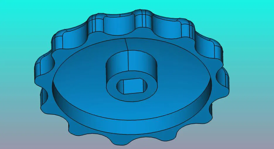 Handrädchen Absperrhahn SW 4,6 - d 6 - Image 4