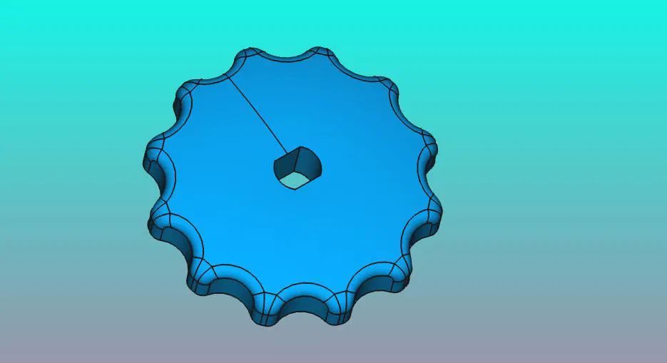 Handrädchen Absperrhahn SW 4,6 - d 6 - Image 5