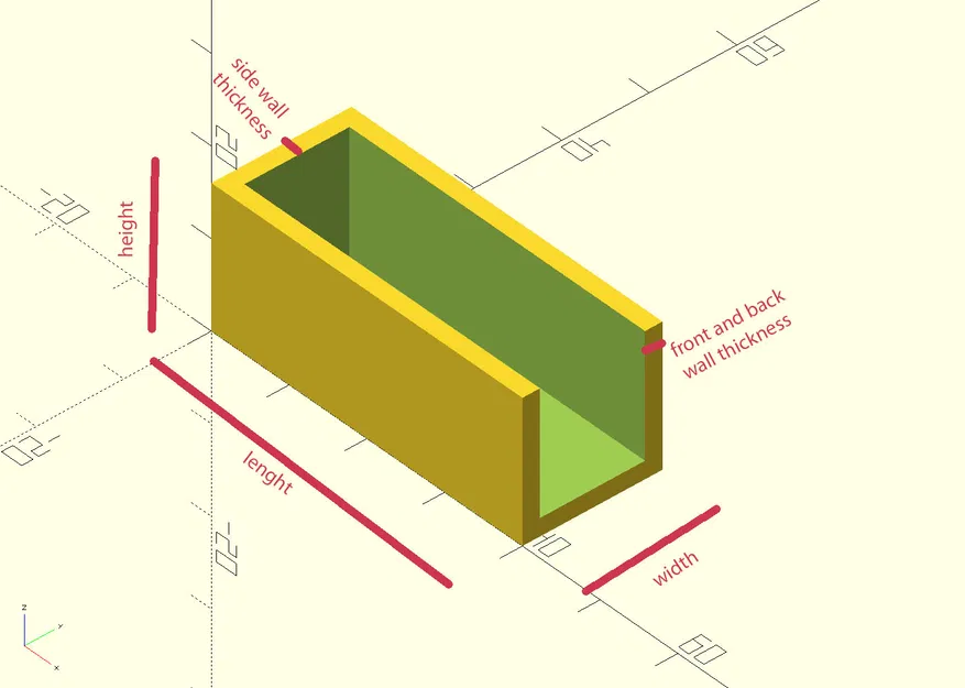 Simple half-open parametric holder for Ikea Metod (Maximera) inner drawers - Image 4