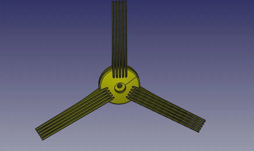 Chổi Thay Thế Robot Hút Bụi Profimaster V1 Không Cần Support - Image 2