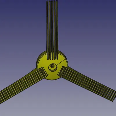 Chổi Thay Thế Robot Hút Bụi Profimaster V1 Không Cần Support