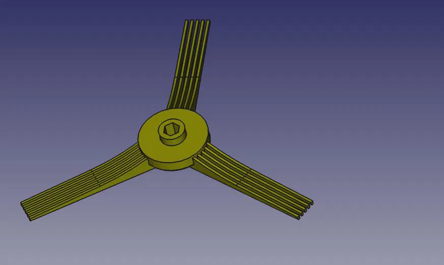 Chổi Thay Thế Robot Hút Bụi Profimaster V1 Không Cần Support - Image 3