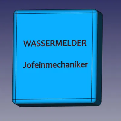 Máy Báo Nước Cảm Biến Vặn Ốc - Wassermelder 01