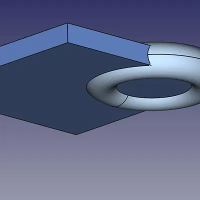 Chân Đế Góc Bảo Vệ Kính 8mm V2