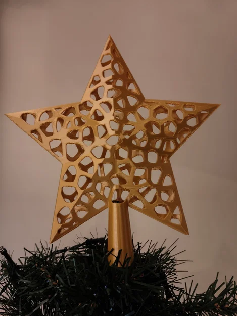 Ngôi Sao Giáng Sinh Kiểu Voronoi - Image 1