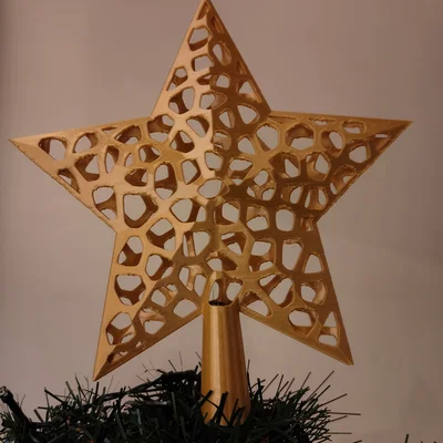 Ngôi Sao Giáng Sinh Kiểu Voronoi