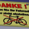 DANKE-das-Sie-Ihr-Fahrrad-hier-nicht-abstellen (Cảm ơn vì đã không đậu xe đạp ở đây) - Thumbnail 1