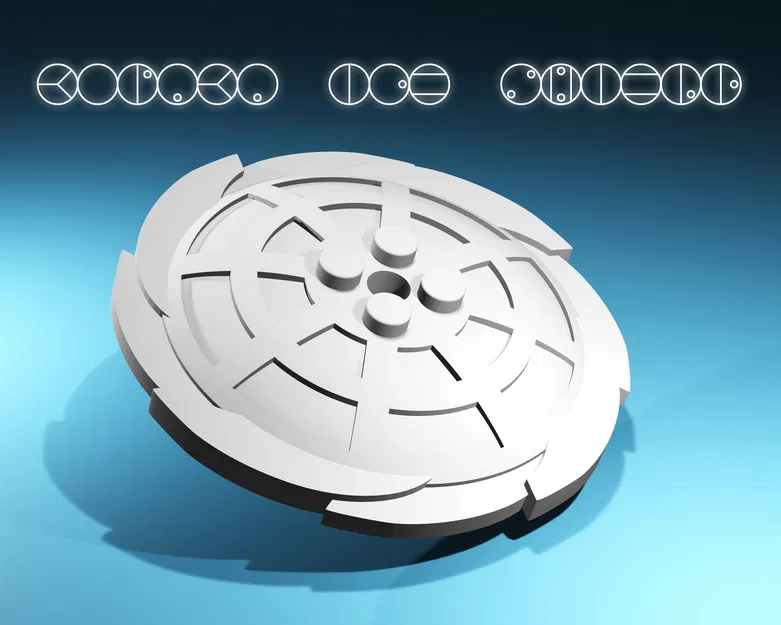 Khiên Bionicle Kopaka Đá Tùy Chỉnh - Image 1