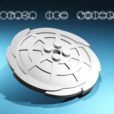 Khiên Bionicle Kopaka Đá Tùy Chỉnh