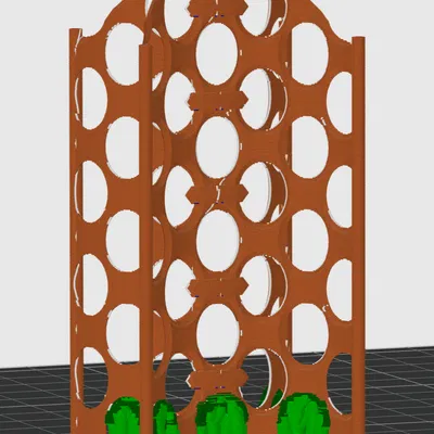 Giá Đỡ Cây Cảnh Hoa Văn Voronoi (Chắc Vậy)