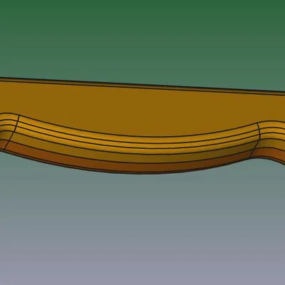Tay cầm dao bít tết 01
