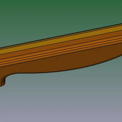 Tay cầm dao bít tết 01
