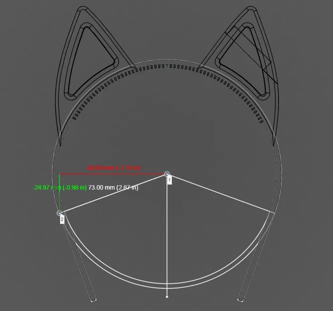 Băng Đô Tai Mèo Đen Gabby Dollhouse Cho Bé - Image 6