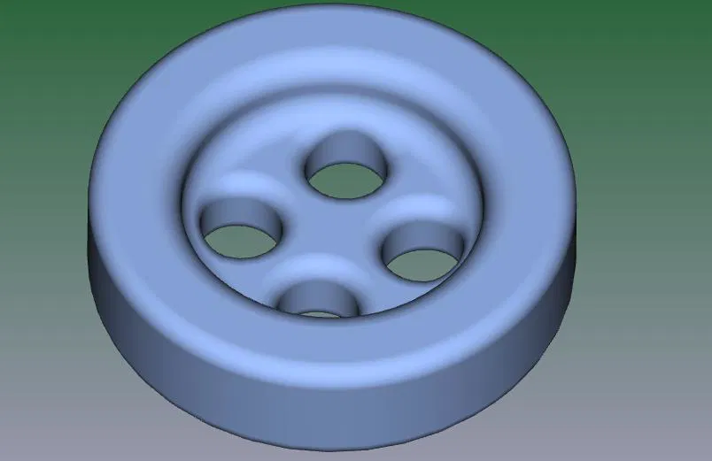 Kurzwaren 02 - Cúc áo 4 lỗ - Image 2