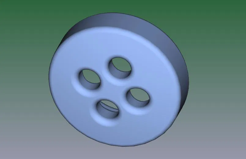 Kurzwaren 02 - Cúc áo 4 lỗ - Image 5