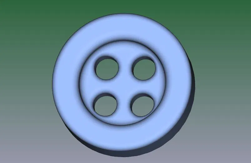 Kurzwaren 02 - Cúc áo 4 lỗ - Image 6