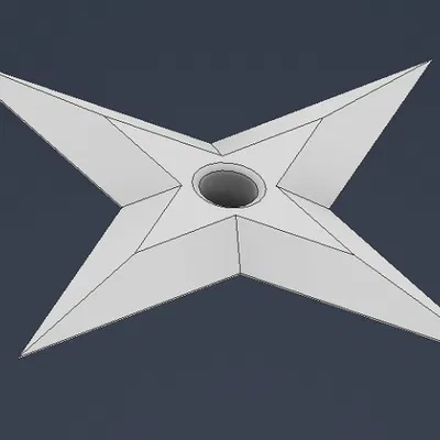 Mô Hình Shuriken (Phi Tiêu Ninja)