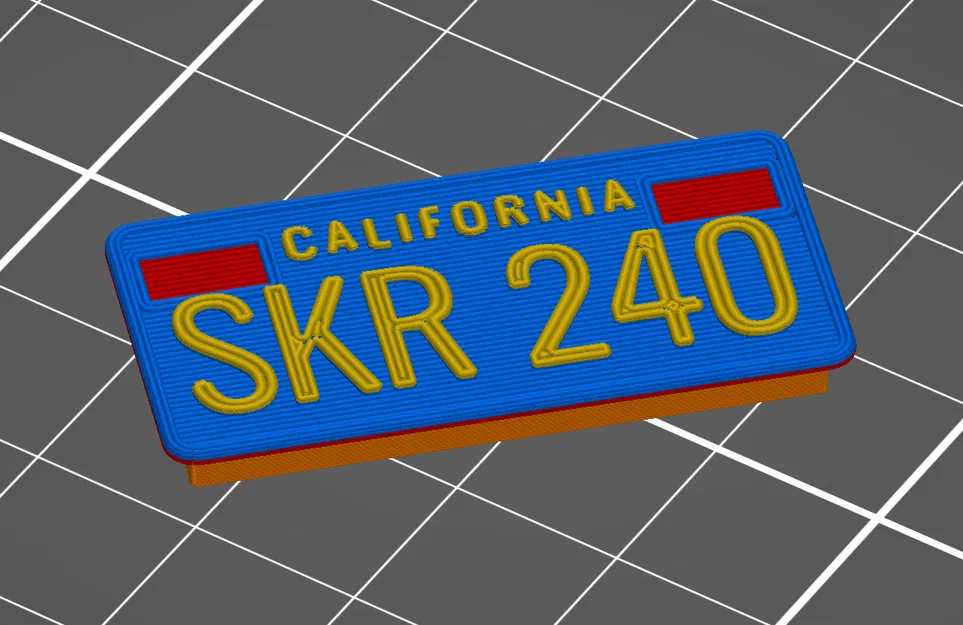 Biển số xe tùy chỉnh cho 3D Sets Sakura 240 - Image 5