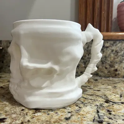 Cái Giữ Lạnh Bia/Cốc Bia "Đầu Lâu Orc Fantasy Kinh Dị" Phong Cách Lon Nước Ngọt