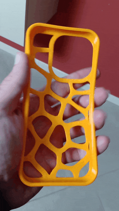 Ốp lưng iPhone 15 Pro Phong Cách Voronoi